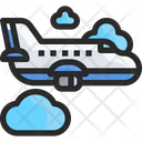 Airplanplane Aircraft Air Vehicle Icon