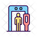 Airport Border Security Icon