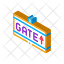 Gate Arrow Direction Icon