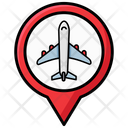 Airport Location Airport Direction Gps Icon