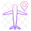 Mair Port Pin Location Airport Location Airoplane Location Icon