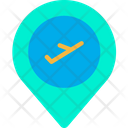 Airport Pin Icon