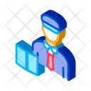 Airport Policeman Officer Icon