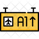 Airport Sign Icon