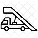 Airport Truck Gangway Truck Vehicle Icon