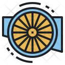 Airscrew Propeller Spaceship Icon