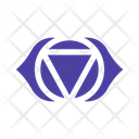 Ajna Third Eye Chakra Icon