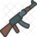 Ak 47 Rifle Gun Icon