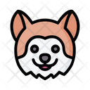 Akita Dog Animal Icon