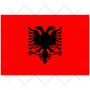 Flag Country Albania Icon