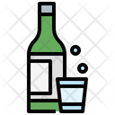 Alcoholic Drink Alcohol Bottle Alcohol Glass Icon