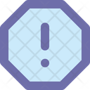 Alert Exclamation Octagon Icon