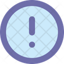Alert Exclamation Round Icon
