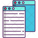 Algorithm Text Web Text Icon