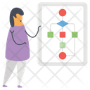 Algorithm Flat  Icon