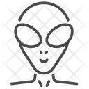 Alien face Icon