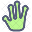 Alien Hand Anatomy Icon