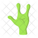 Alien Hand Monster Hand Alien Icon