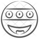 Emoticon Ausserirdische Invasion Symbol
