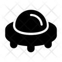 Alienship Spaceship Travel Icon