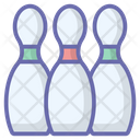 Alley Pins Bowling Game Bowling Pins Icon