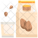 Almond Milk Almond Milk Icon