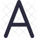 Alphabet Letter A Icon