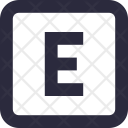Alphabet Letter English Icon