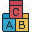Alphabet block Icon
