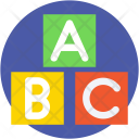 Alphabet Blocks Abc Icon