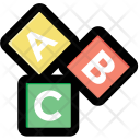 Alphabet blocks Icon