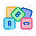 Preschool Education Alphabet Icon
