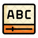Alphabet Learning Education Icon