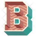 B Letter Capital Icon