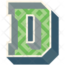D Letter Capital Icon