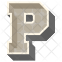 P Letter Capital Icon