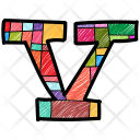 Alphabet Letter V Icon