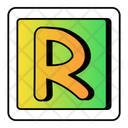 알파벳 R 아이콘
