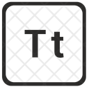 Alphabet T Icon