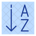 Alphabetical Sorting Icon