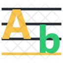 Alphabets Writing English Icon