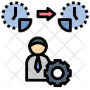 Alternative Work Time Icon