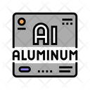 Aluminum Atomic  Icon