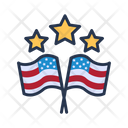 America Flag Icon