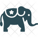 American Democratic Symbol American Emblem Elephant Symbol Icon