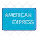 American Express Credit Card Debit Card Icon