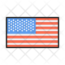 America American Flag Icon