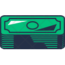 American Money Currency Cash Stack Symbol
