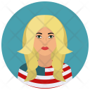 American Woman Avatar Icon