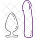 Anal Plug Dildo Icon